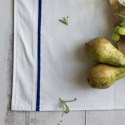 delicious. Table Runner With Blue Trim image(3)
