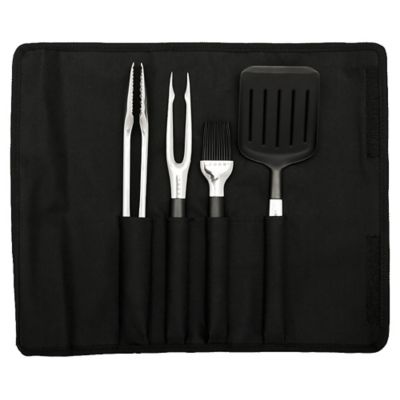 Cobb 4 Piece Utensil Set with Storage Roll - (Image 2)