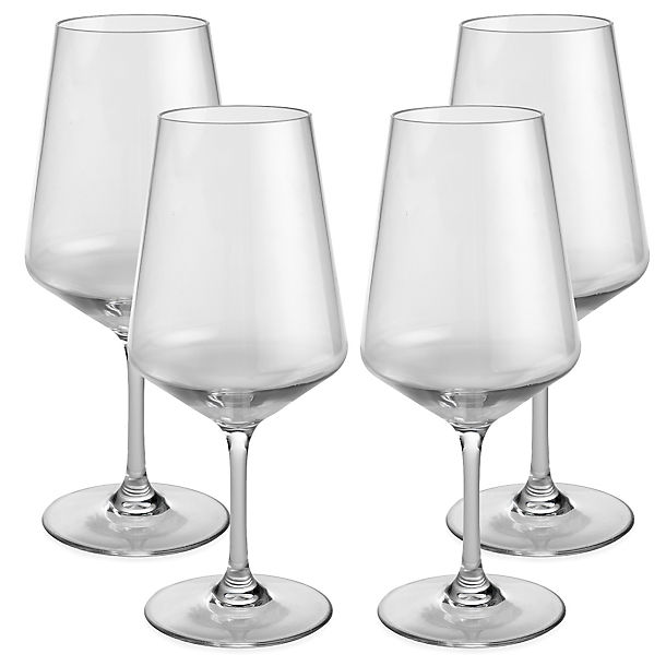 Party Proof Plastic Large Wine Goblet x 4 image(1)