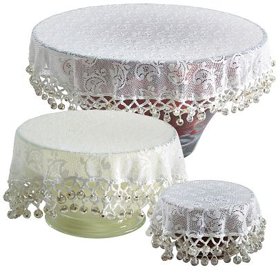 3 Beaded Food Covers Bundle Lakeland