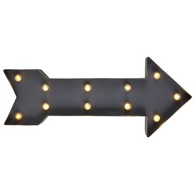 Decorative LED Arrow-Shaped Light Sign image(1)