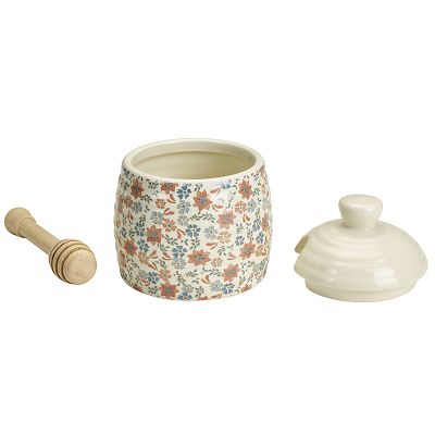 Ditsy Blossom Honey Pot with Drizzler image(3)