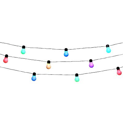 Lakeland Christmas Lights 2022 2019 Smart Solar 20 Led Party Colour Changing String Lights | Lakeland