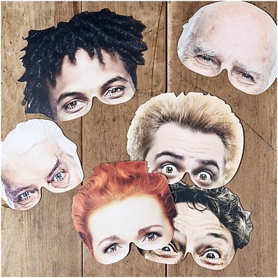 6 Party Face Party Masks image(2)