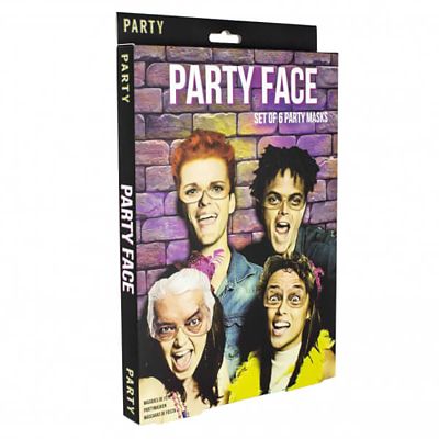 6 Party Face Party Masks image(4)