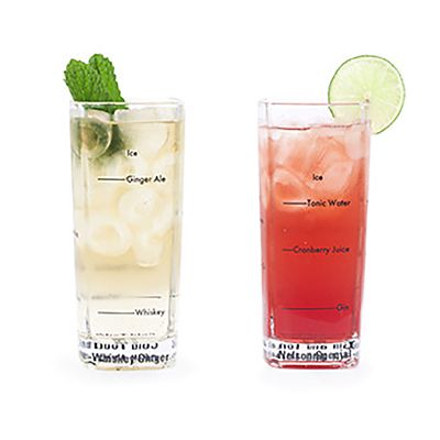 4 Bartending Glasses image(2)