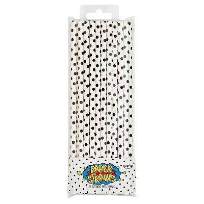 Comic Superhero 20 Paper straws image(1)