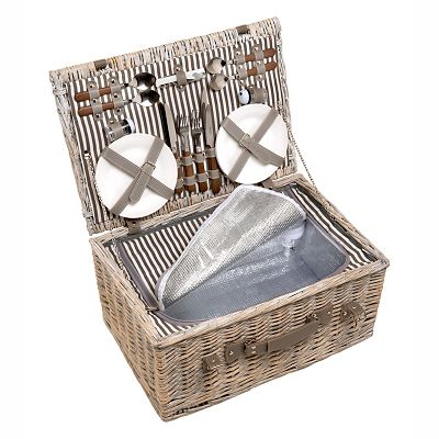 Traditional Picnic Hamper For Four - (Image 1)