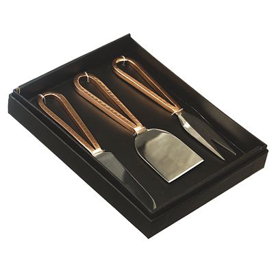 Just Slate 3 Copper Cheese Knives - (Image 4)