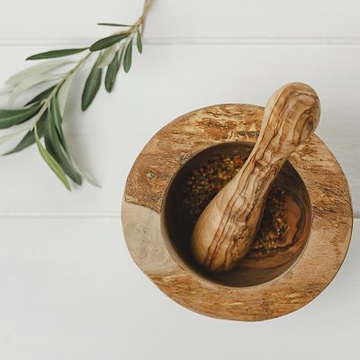 Just Slate Rustic Pestle and Mortar - (Image 2)