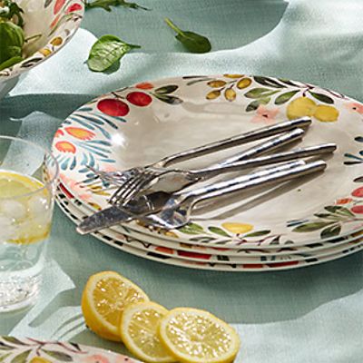 Lemon Grove Melamine Dinner Plate image(2)