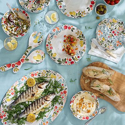 Lemon Grove Melamine Dinner Plate image(7)