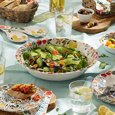 Lemon Grove Melamine Salad Bowl image(2)