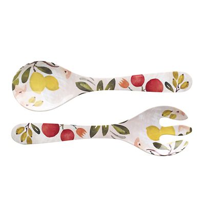 Lemon Grove Melamine Salad Servers Lakeland