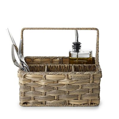 Rustic Woven Cutlery Caddy image(1)