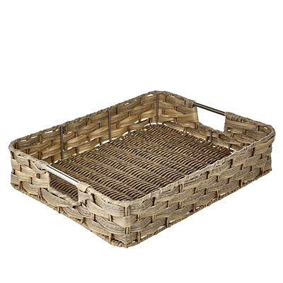 Rustic Woven Serving Tray image(3)