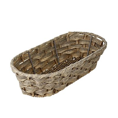 Rustic Woven Oval Basket image(3)
