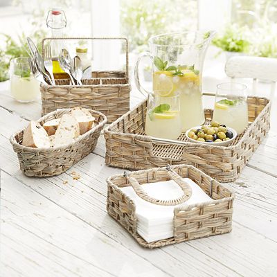 Rustic Woven Napkin Holder image(7)