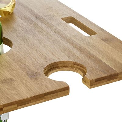 Outdoor Mini Wine Table with Wine Glass Holders image(6)