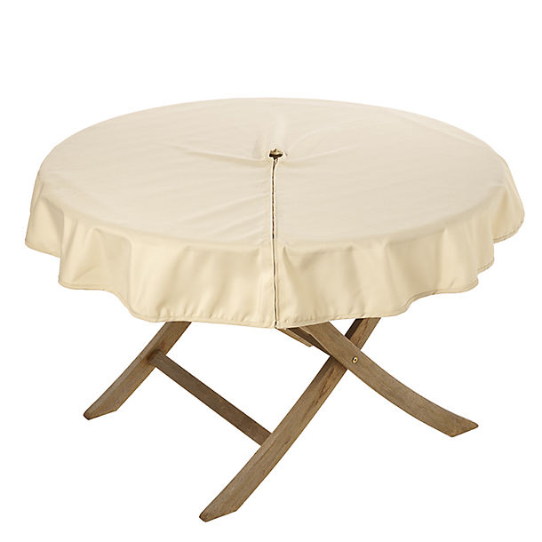Round Weatherproof Outdoor Tablecloth, Round Patio Tablecloths