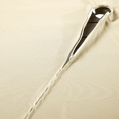 Round Weatherproof Outdoor Tablecloth Almond image(3)