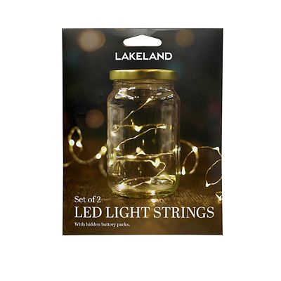 LED Light String with Hook and Loop - Set of 2 image(5)