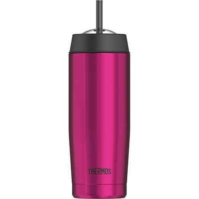 Thermos Cold Cup Hydration Tumbler Raspberry Pink 470ml Lakeland