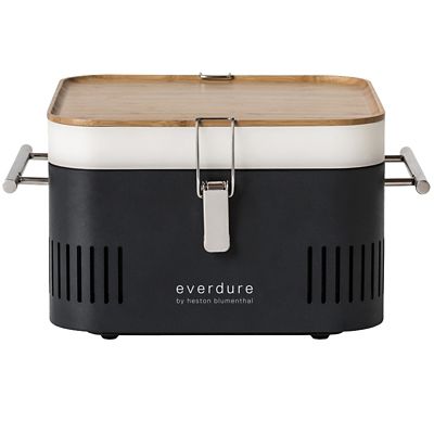Everdure By Heston Blumenthal Cube Charcoal BBQ and Carry Bag Bundle alt image 2