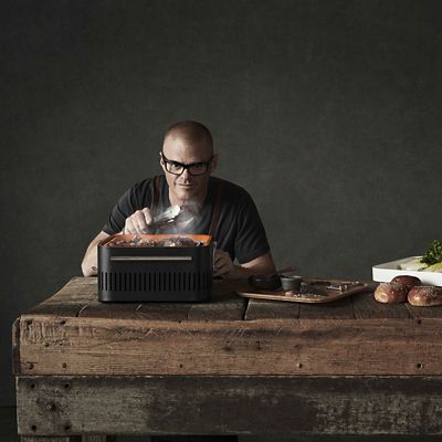 Everdure By Heston Blumenthal Cube Charcoal BBQ and Carry Bag Bundle alt image 7