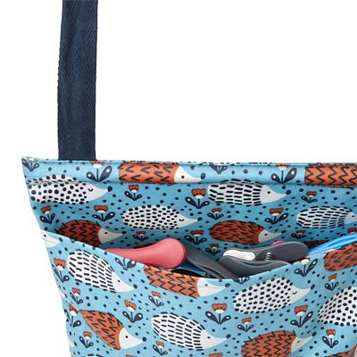 Hedgehog Oilcloth Peg Bag image(3)