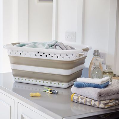 Lakeland Collapsible Laundry Basket 39L image(4)