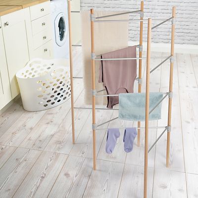 Lakeland Modern 4 Fold Airer image(2)