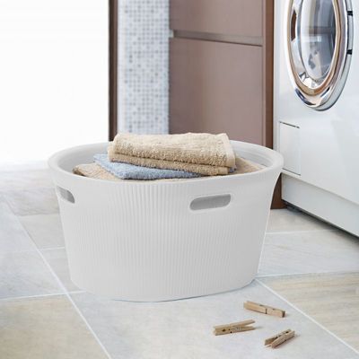 Tatay Laundry Basket White 35L image(2)