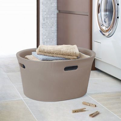 Tatay Laundry Basket Taupe 35L image(2)