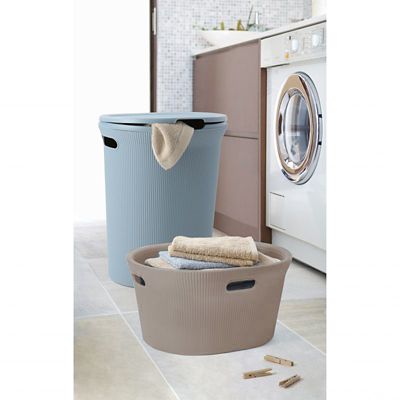 Tatay Laundry Basket Taupe 35L image(3)