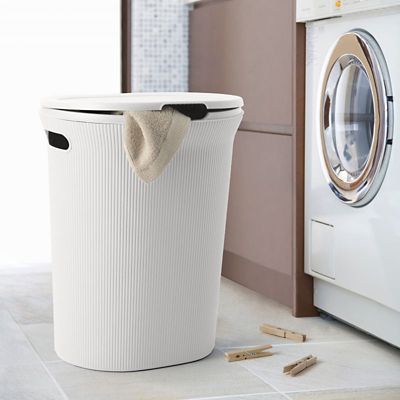 Tatay Laundry Hamper White 40L image(3)