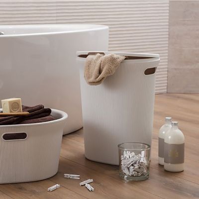 Tatay Laundry Hamper White 40L image(4)