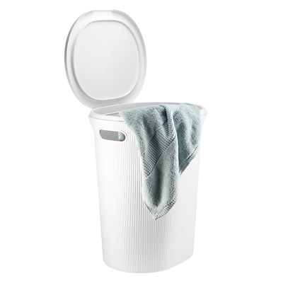 Tatay Laundry Hamper White 40L image(7)