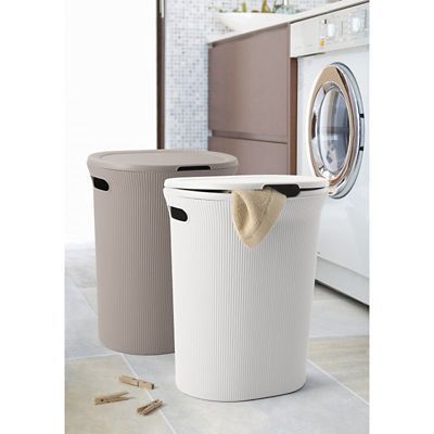 Tatay Laundry Hamper Taupe 40L image(2)