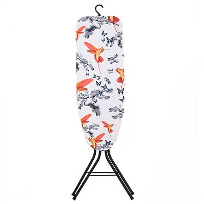 EasyStore Mini Ironing Board with Hanger Hook Black Lakeland