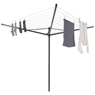Brabantia 50M Topspinner Rotary Airer – Anthracite Grey 290343 image(5)