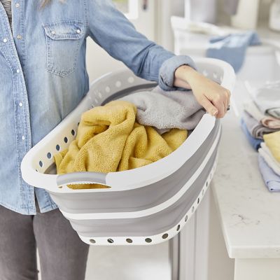 Lakeland Collapsible Hipster Laundry Basket 37L image(2)