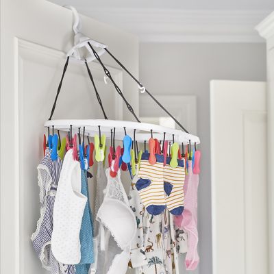 30 Soft Grip Pegs Folding Smalls Dryer image(2)