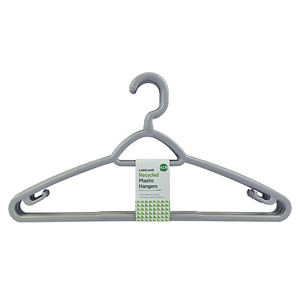6 Eco Recycled Plastic Clothes Hangers image(1)