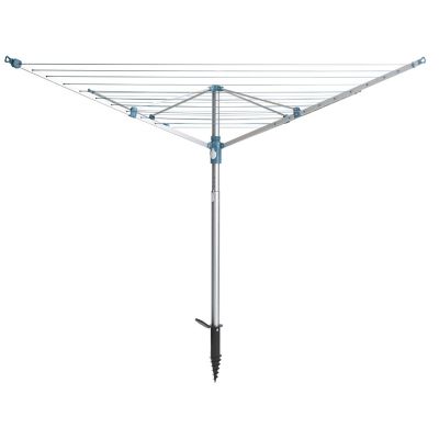 50m Lakeland Telescopic Rotary Clothes Airer