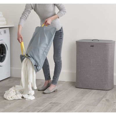 Joseph Joseph Tota 90L Laundry Separation Basket Grey image(7)