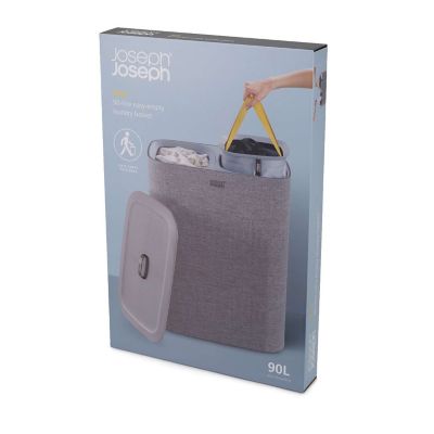 Joseph Joseph Tota 90L Laundry Separation Basket Grey image(9)