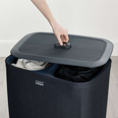 Joseph Joseph Tota Laundry Separation Basket Black 90L image(4)