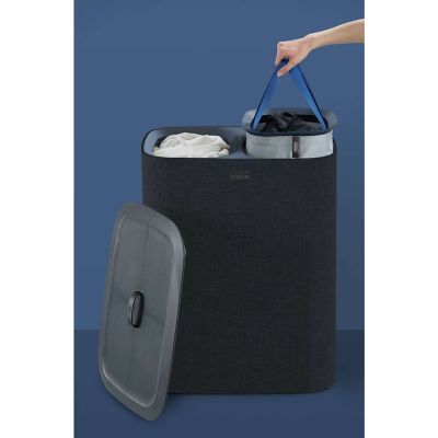 Joseph Joseph Tota Laundry Separation Basket Black 90L image(5)