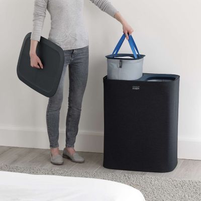 Joseph Joseph Tota Laundry Separation Basket Black 90L image(6)